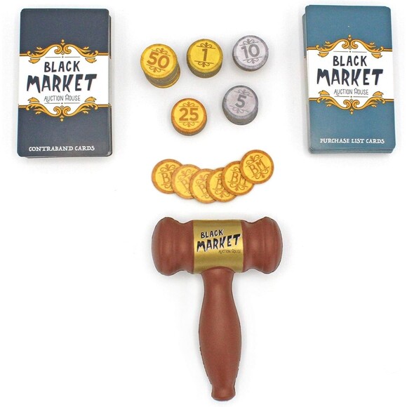 BLACK MARKET BY GATWICK GAMES A GAME OF STRATEGY BIDDING, BLUFFING & BARGAINING - Picture 4 of 6